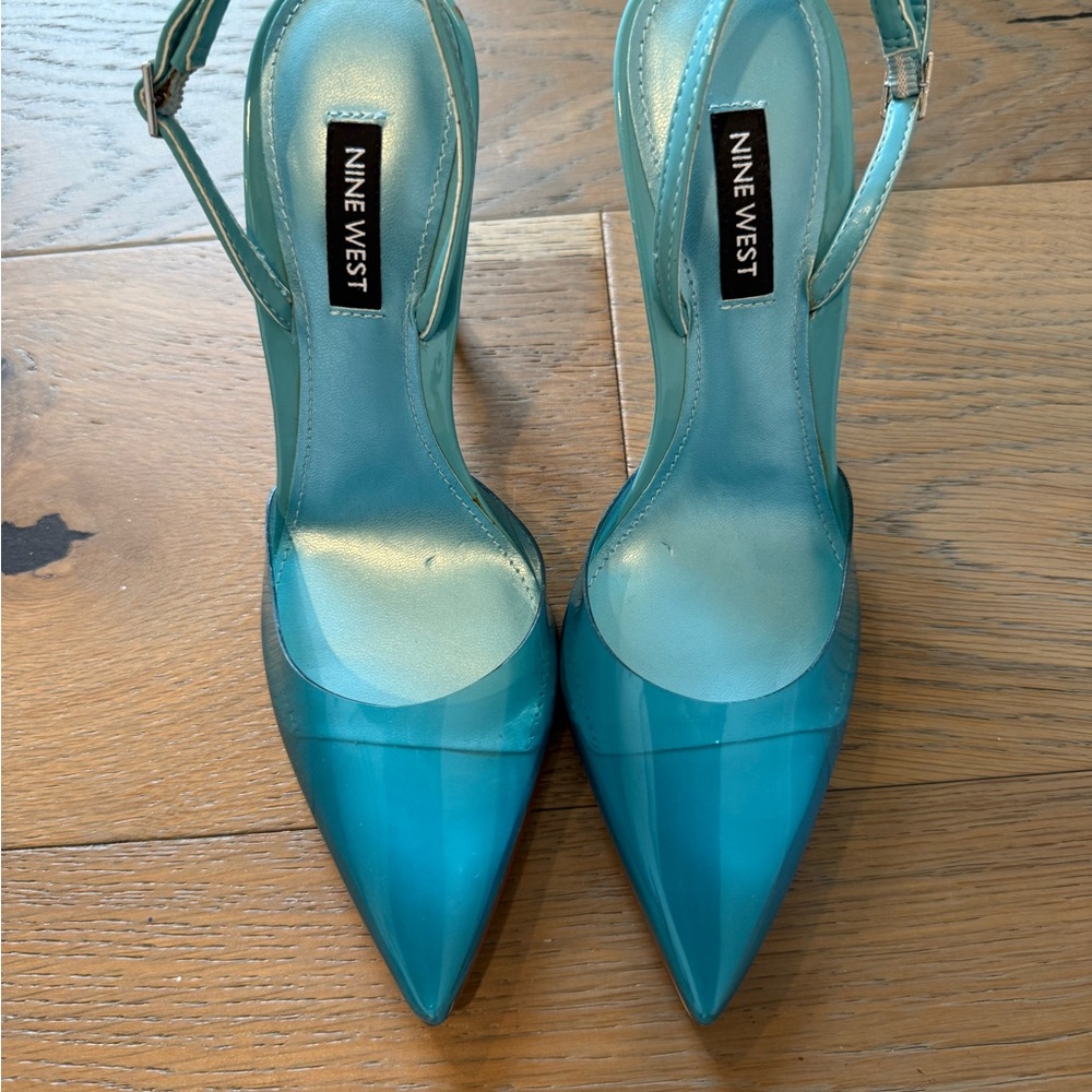 Nine West Faye Translucent Toe Women's Heel